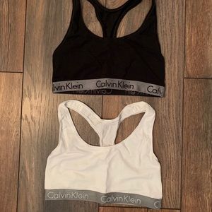 Calvin Klein sports bras